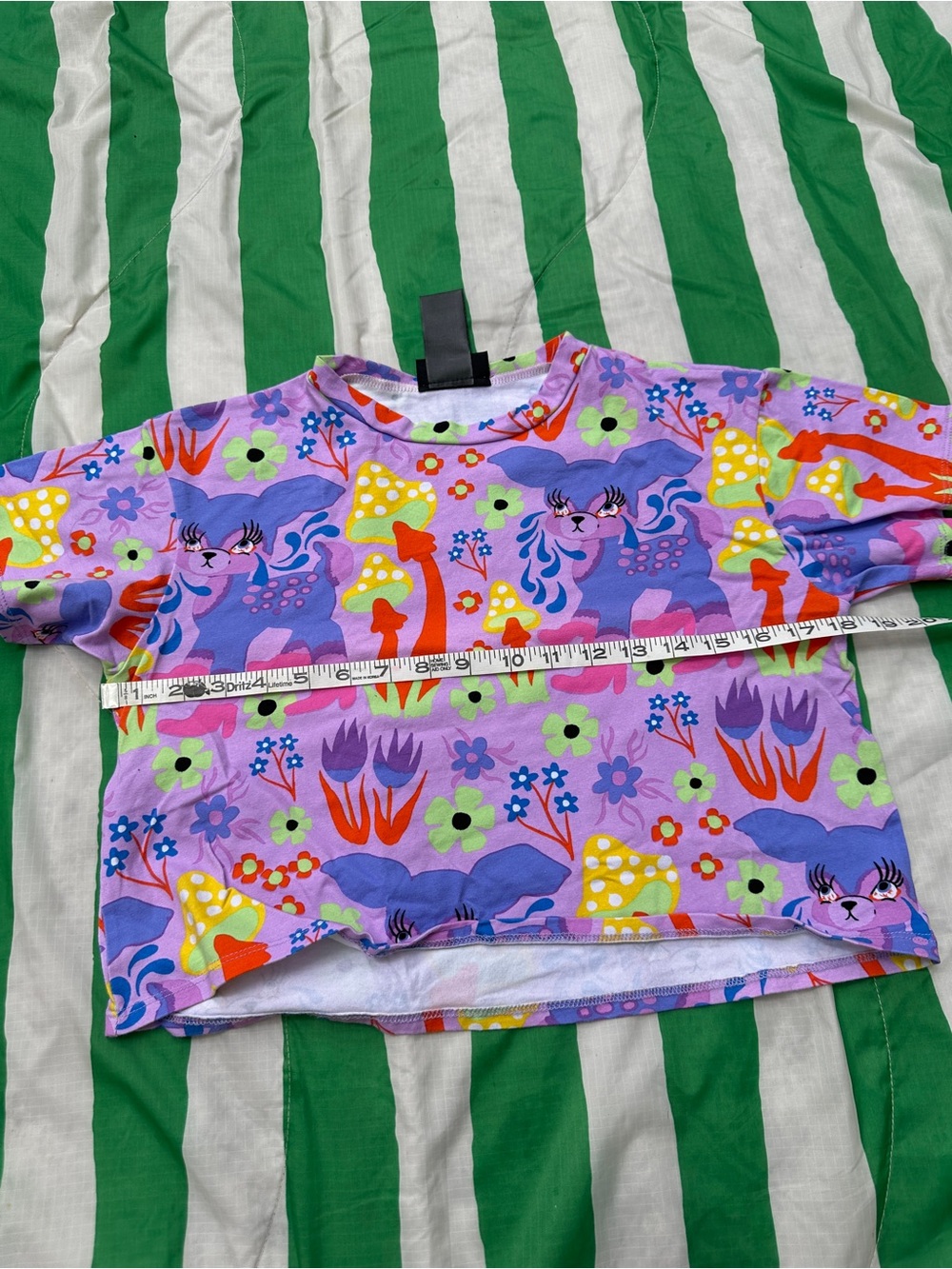 NOOWORKS crybaby crop shirt